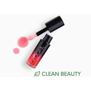 GLOGIRL COSMETICS Lip Oil in Literally (rose pink) BNIB